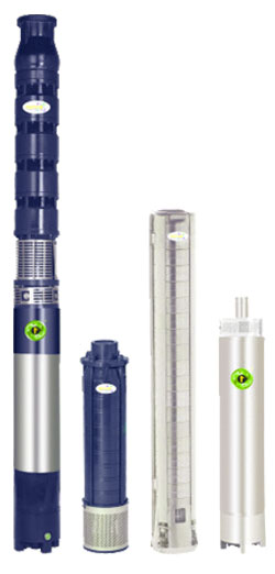 Techno, 6' Oil & Water Lubricated Pumpsets, submersible pump, submersible pump manufacturers, Ahmedabad, Gujarat, India