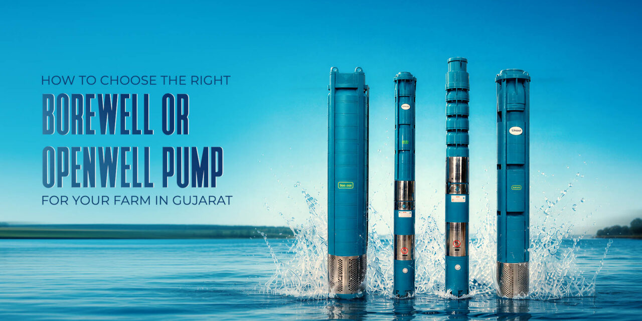 How To Choose The Right Borewell Or Openwell Pump For Your Farm In Gujarat